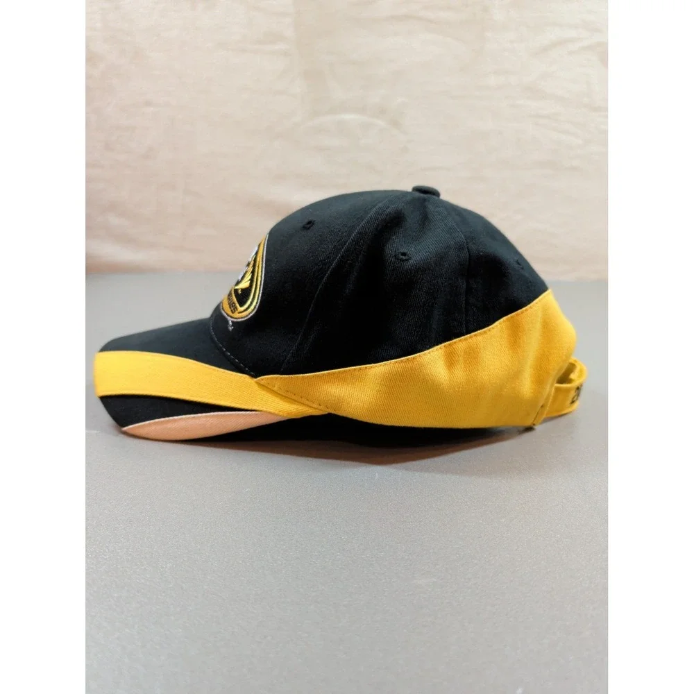 NASCAR Sprint Cup Series 2008 Racing Hat Black Yellow Embroidered Adjustable Cap